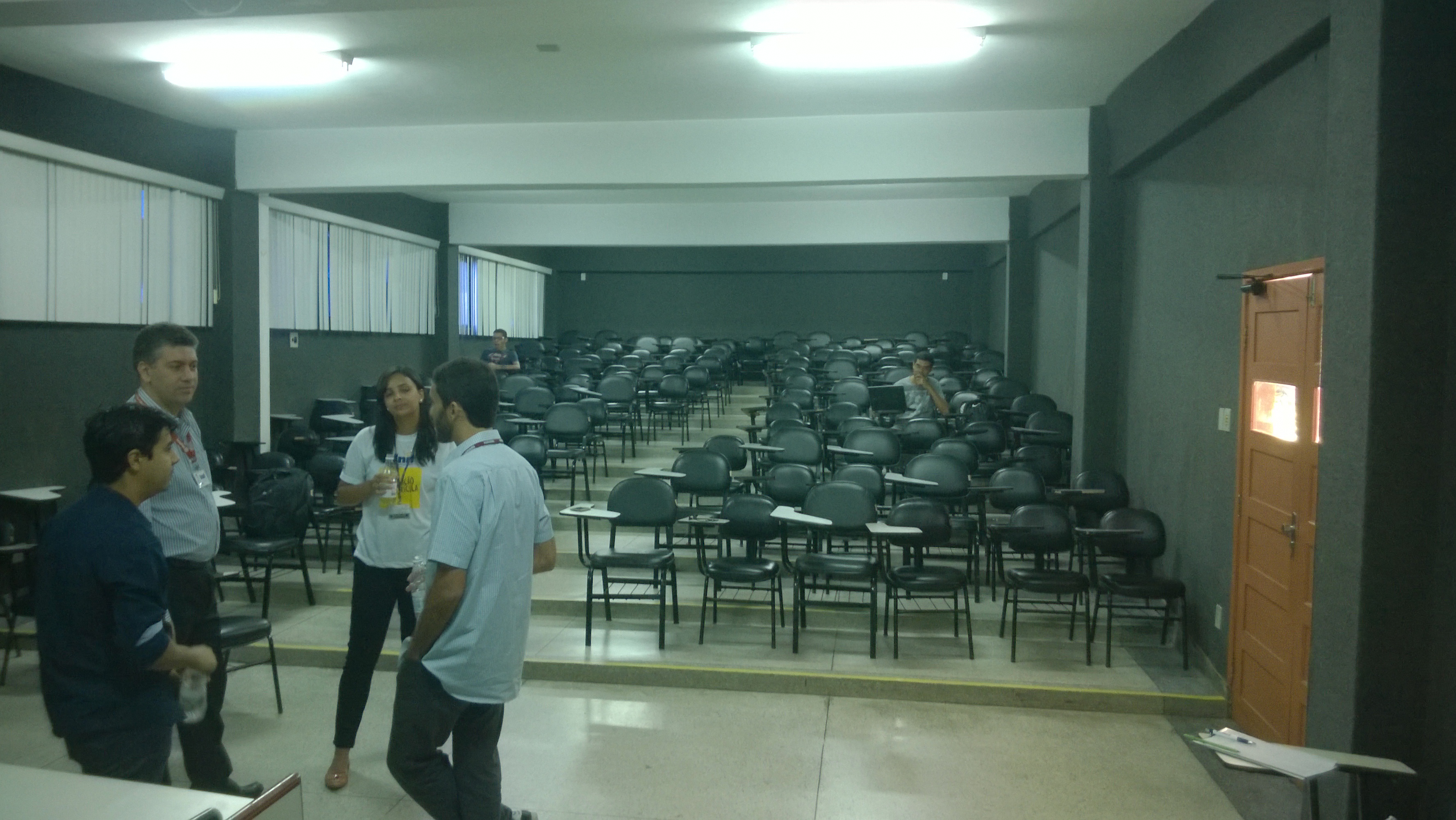 Participantes das palestras