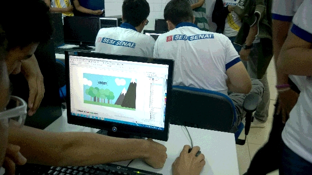 Equipe com o jogo Stick-Lands
